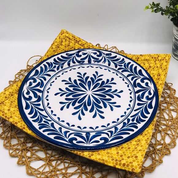 Microwave Bowl Cozy Reversible, Honeycomb Print 3 Piece Set, Bowl, Pint, Plate - Picture 5 of 8